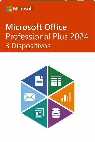 Office Professional Plus 2024 3 dispositivos- Vitalicia