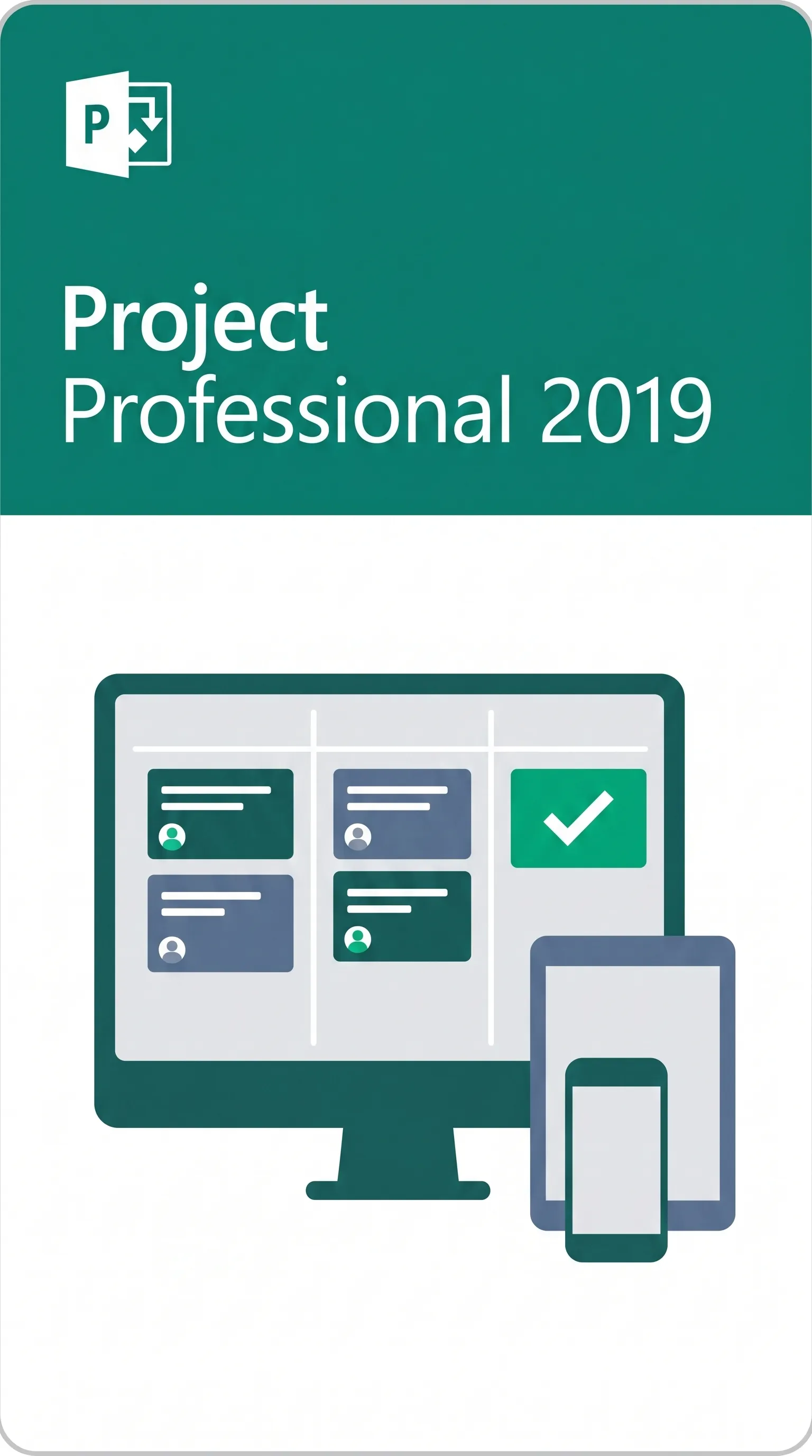 Project Professional 2019 para 1 PC