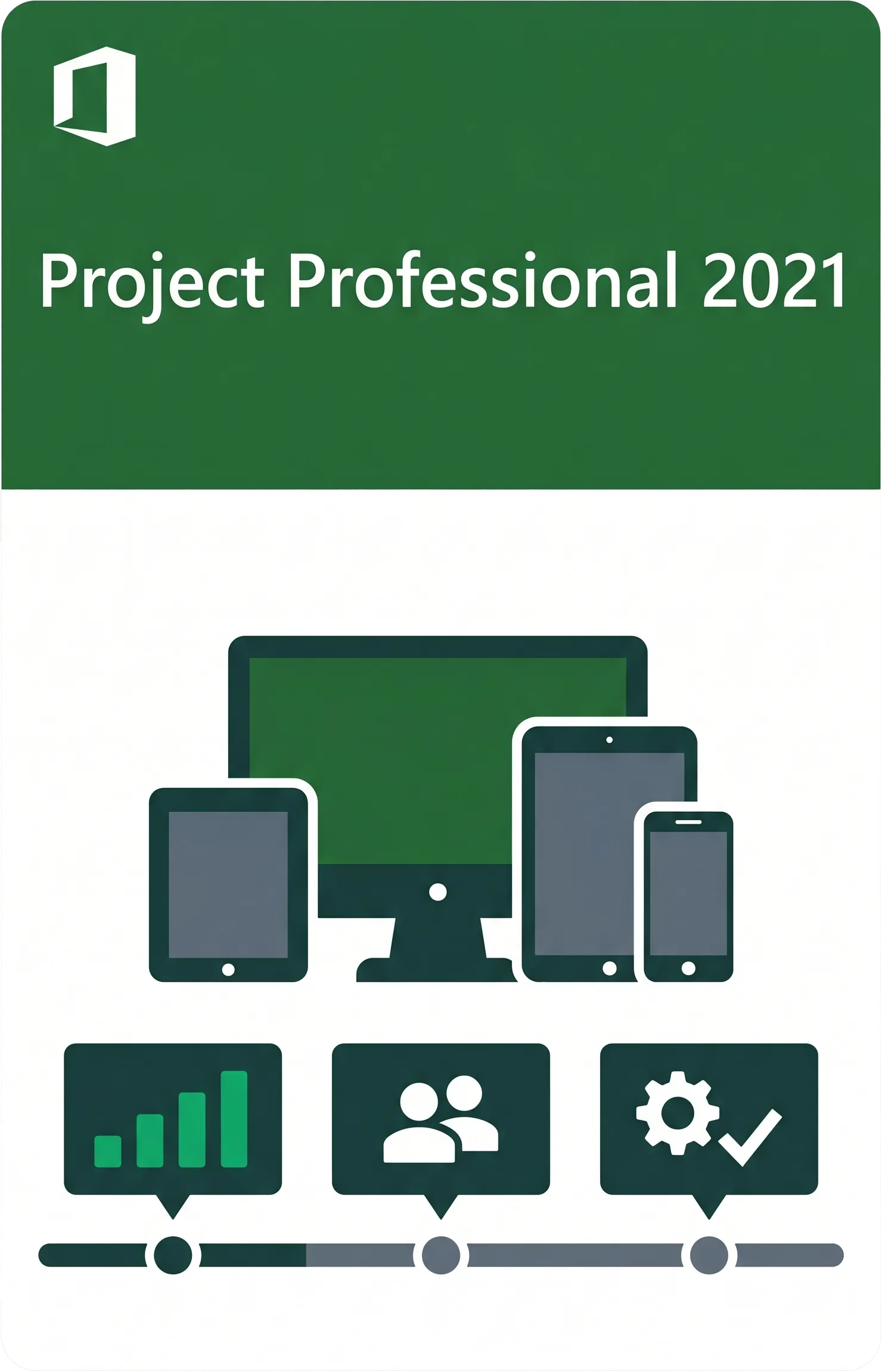 Project Professional 2021 para 1 PC