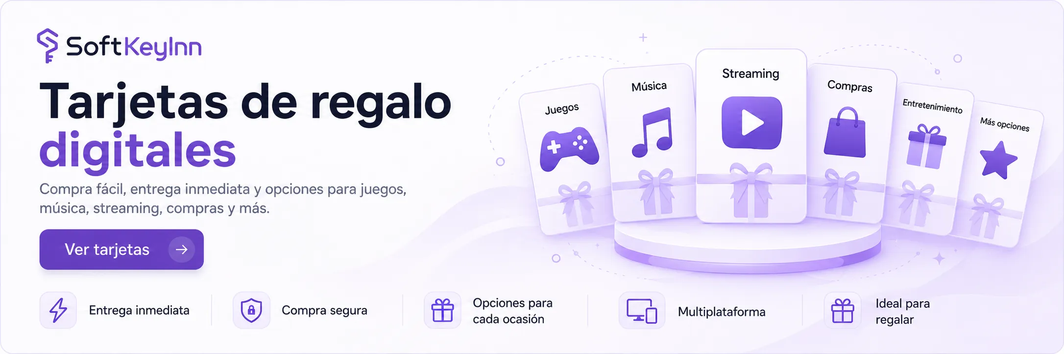 Promoción SoftKeyInn - Tarjetas de regalo
